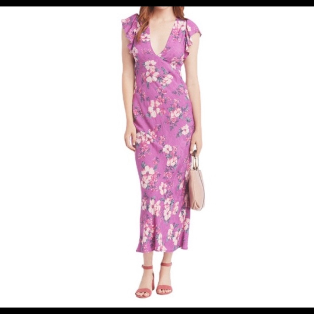 RAHI Wren Adri Purple Floral Dress